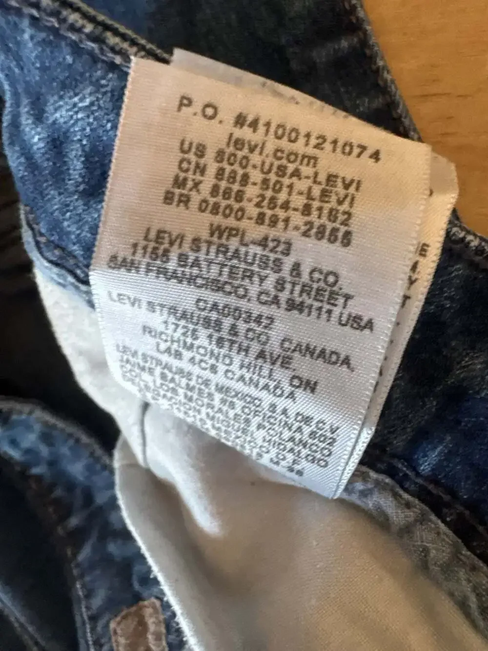 Levi's The Original Jean Women's Blue Denim Bootcut Jeans Size 4M